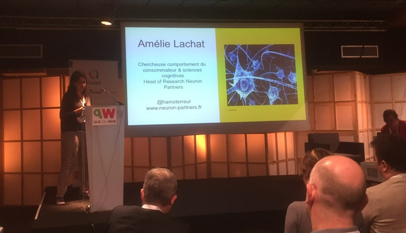 Amélie Lachat spécialiste Neuromarketing et Neurosciences